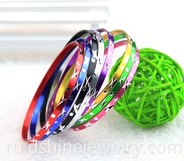 Aluminium Alloy Bangles Jewelry